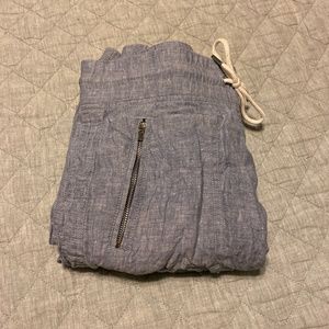 Athleta Cabo Linen Jogger Pants 4